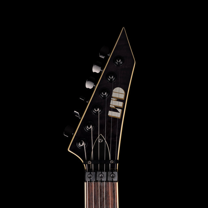 Used ESP LTD MH-250 Transparent Black With Case