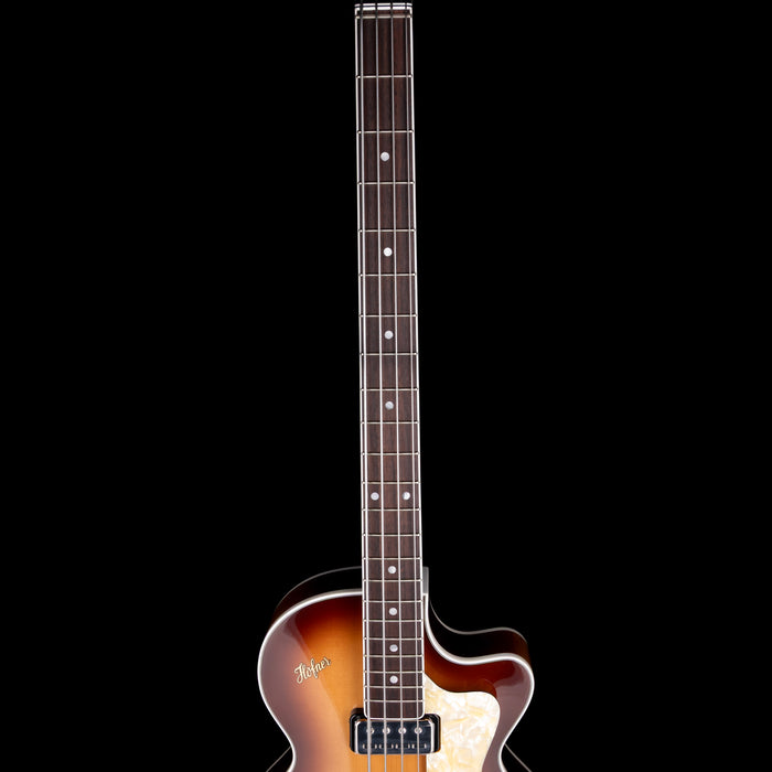 Hofner Club Bass Sunburst with Vintage Case - H500/2-O