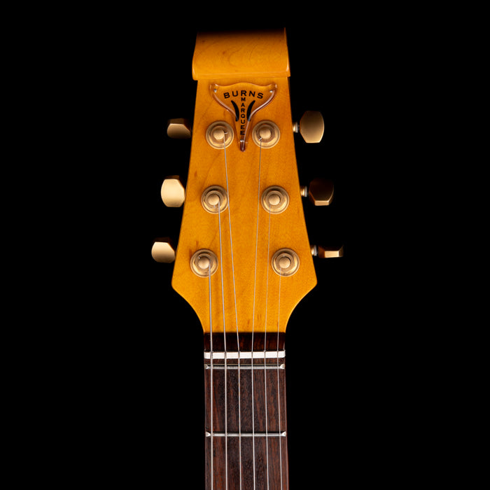 Used Burns Club Series Marquee with Seymour Duncan Pickups White with Case