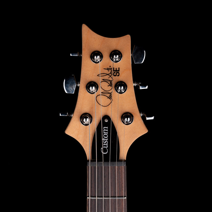 PRS SE Exotic Custom 24 Burled Ash Lake Blue With Gig Bag