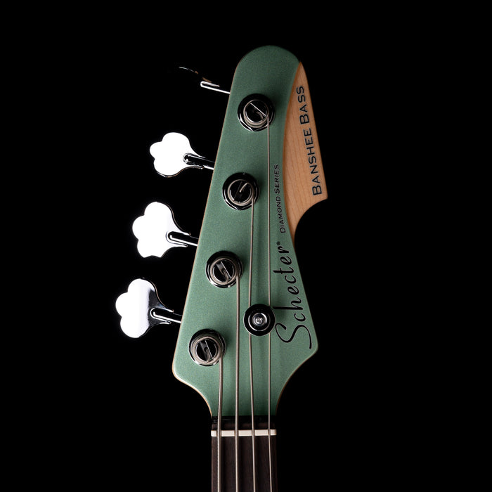 Pre Owned 2024 Schecter Banshee Short Scale Bass Green