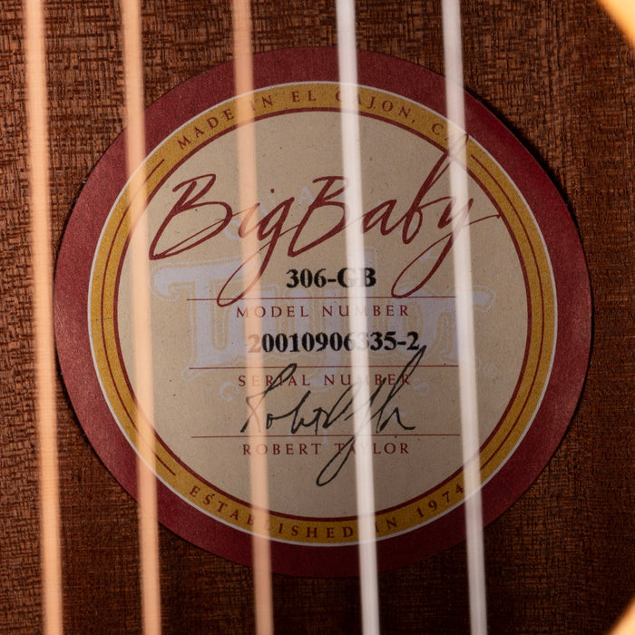 Used Taylor Big Baby Taylor Acoustic Guitar Natural with Gig Bag