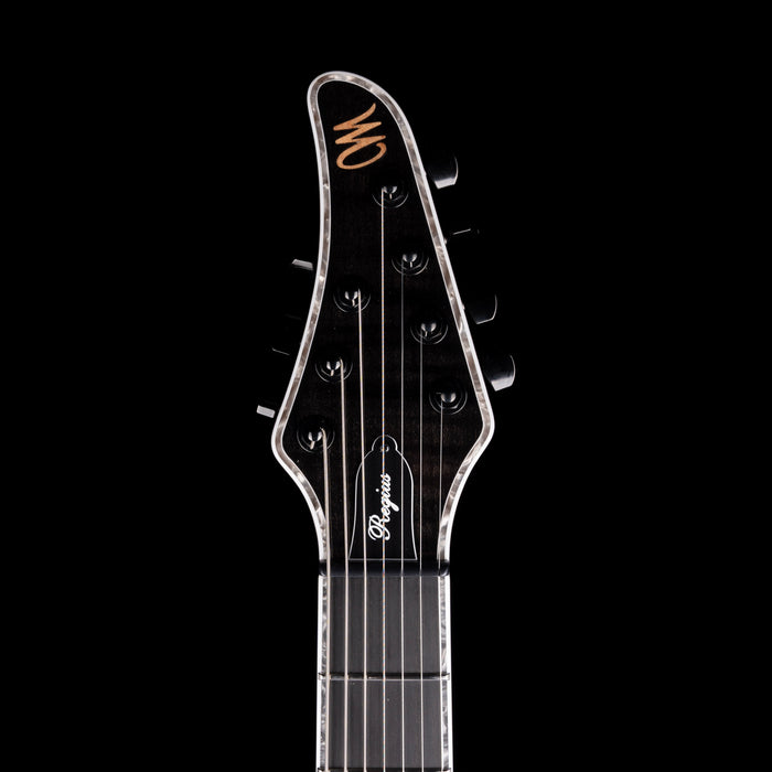 Mayones Regius Core B27 7 String Baritone 27" Scale Trans Gloss Black with Case
