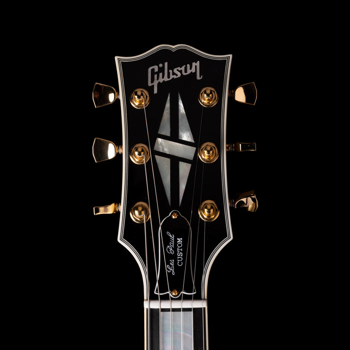 Used Gibson Custom Shop Les Paul Custom Alpine White with OHSC