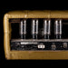 Used Vintage 1960's Plush P1000S Tuck & Roll Gold Tube Guitar Amp Head