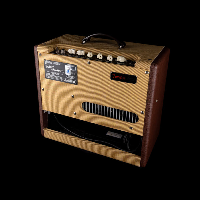 Pre Owned Fender Blues Junior III - Chocolate Tweed Two-Tone FSR (Fender Special Run) Guitar Amp Combo