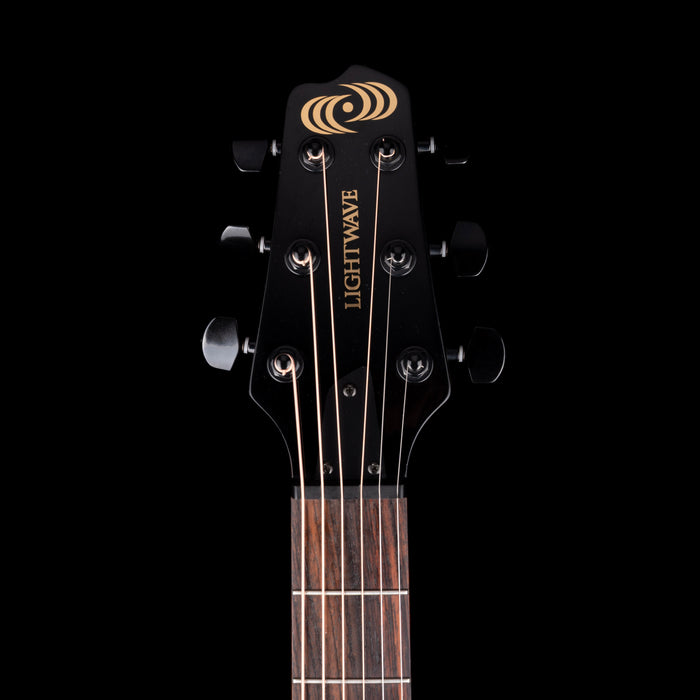 Pre Owned 2004 Willcox Guitars Lightwave Atlantis Thinline Natural Electric Guitar with Gig Bag