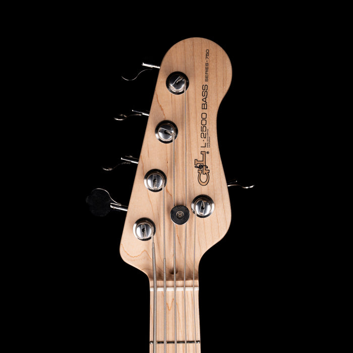 G&L CLF Research Series 750 L-2500 5-String Bass Purple Burst With Gig Bag