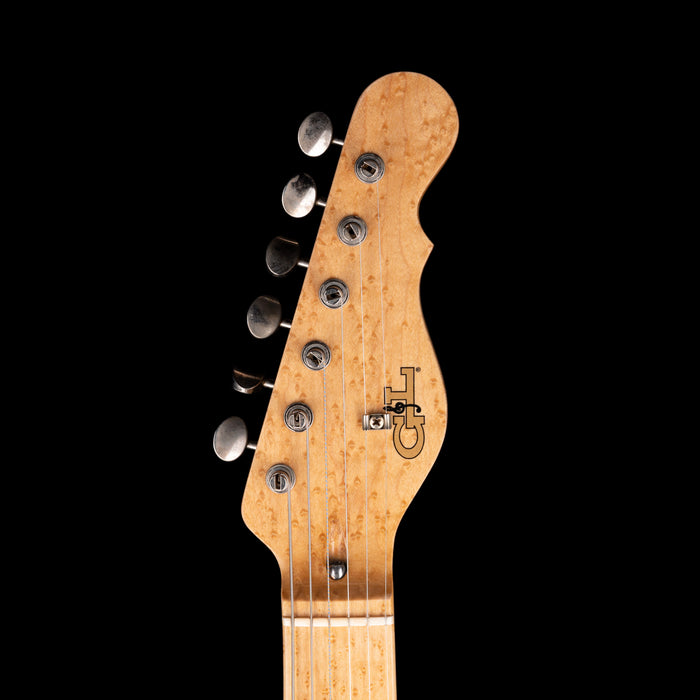 G&L Custom Shop Solamente Mahogany ASAT Tobacco Sunburst Electric Guitar With Soft Case