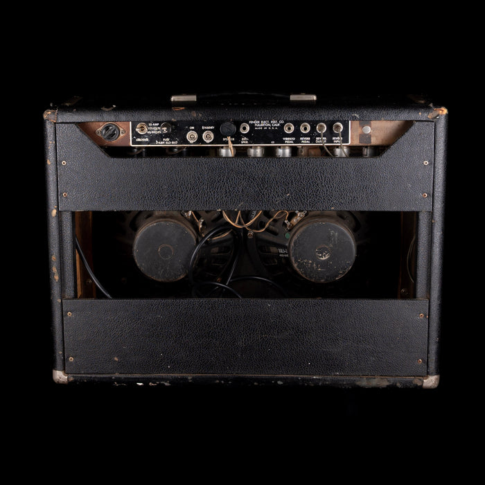 Vintage Pre-CBS 1964 Fender Vibrolux Reverb 35-Watt 2x10" Guitar Amp Combo