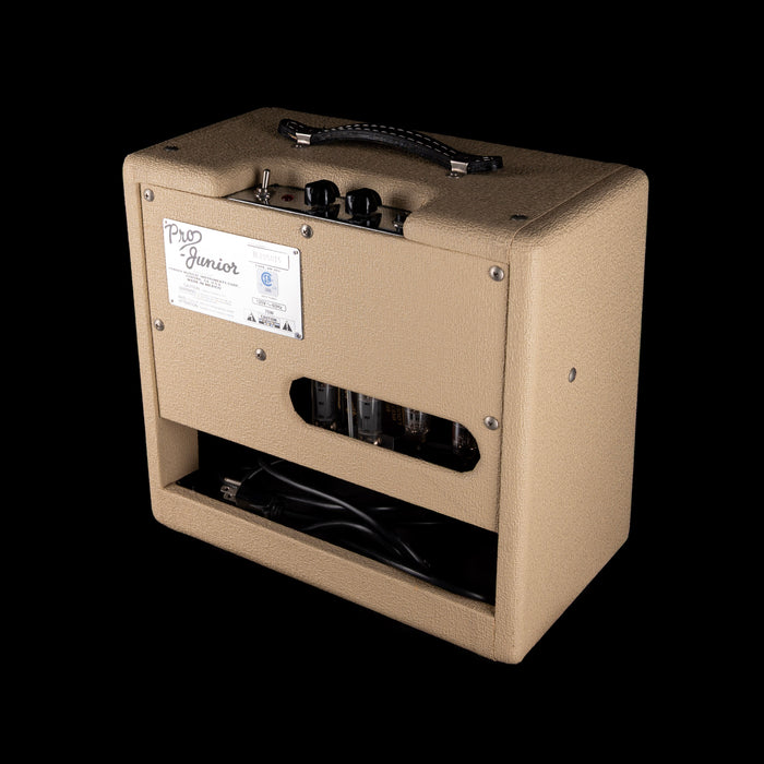 Used Fender Pro Junior Blonde Oxblood Guitar Amp Combo