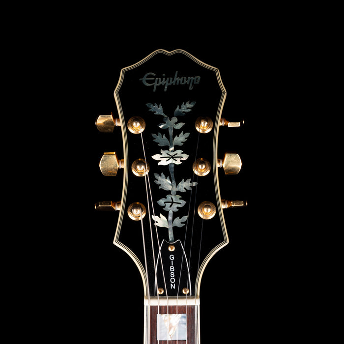 Used 1990's Epiphone Sheraton II Natural with OHSC