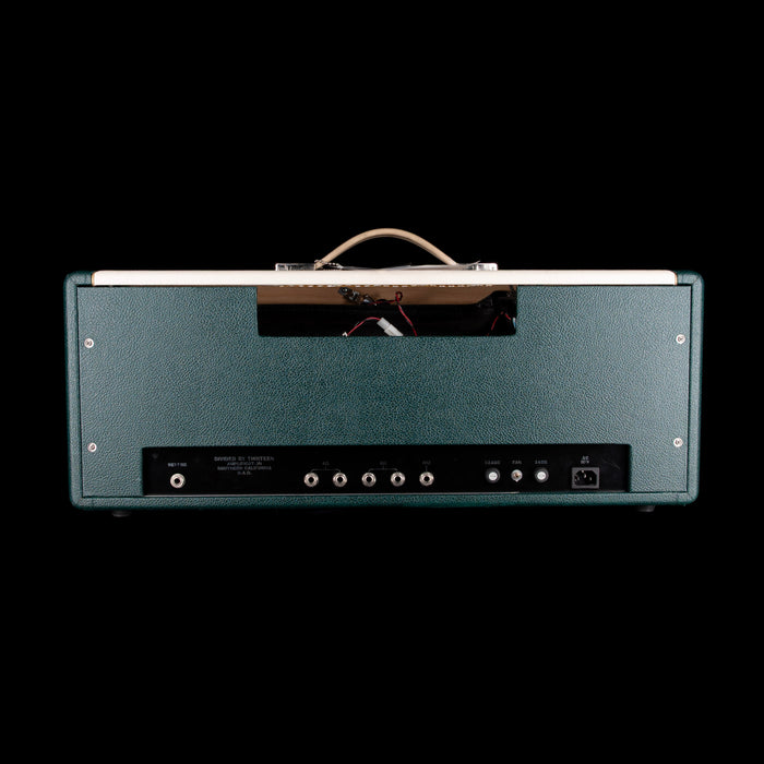 Pre Owned 2007 Divided By 13 FTR37 Green/Cream Guitar Amp Head And 2x12" Cab with Footswitch and Covers