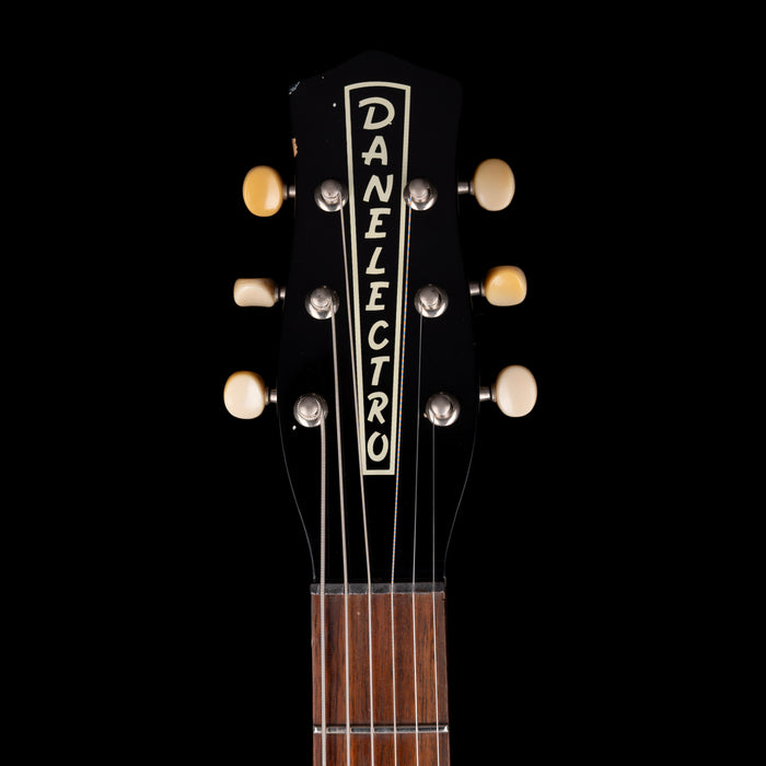Used 2004 Danelectro '56 Baritone Black Electric Guitar