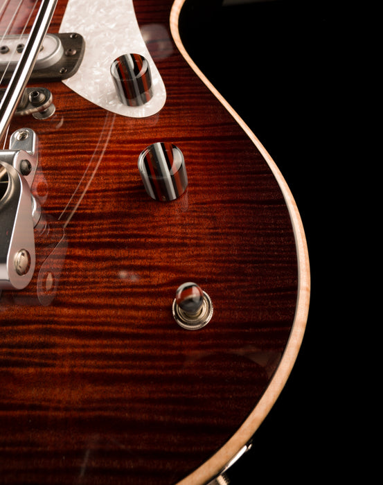 Powers Electric A-Type Select  Cabernet Red With Softshell Case