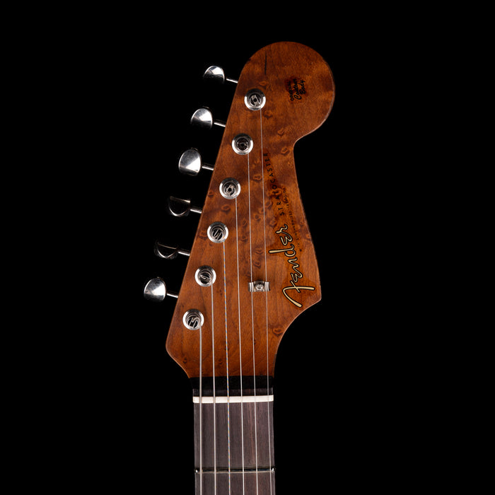 Fender Custom Shop Roasted 1960 Stratocaster Relic Birdseye Maple Faded 3-Tone Sunburst