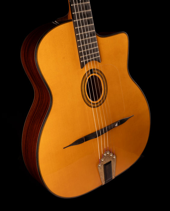 Pre Owned 2014 Dupont MD50R Gypsy Jazz Guitar Natural With HSC