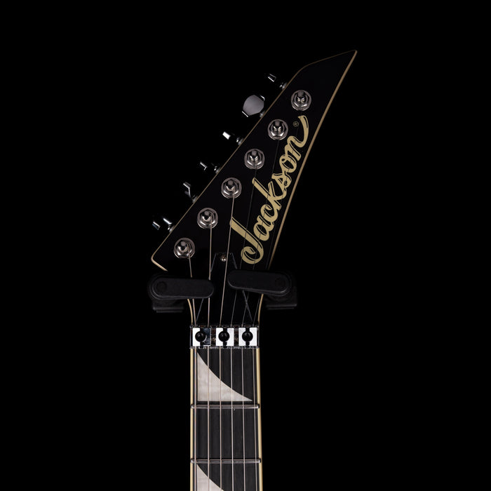 Used Jackson Pro plus Limited Edition Pure Metal King V KV1A Gloss Black With Case