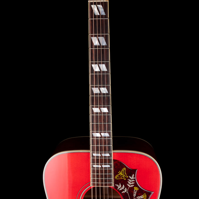 Used 2017 Gibson Hummingbird Standard Vintage Cherry Sunburst With OHSC