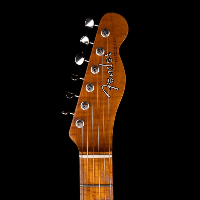 Pre Owned 2020 Fender Custom Shop Heavy Relic 1963 Telecaster Butterscotch Blonde With OHSC