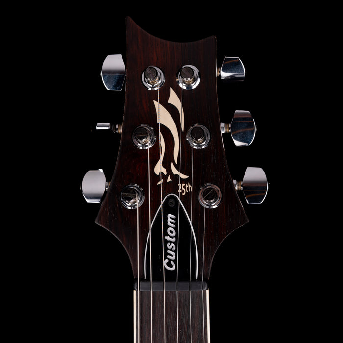 Pre Owned 2009 PRS 25th Anniversary Custom 24 Smoked Amber With OHSC