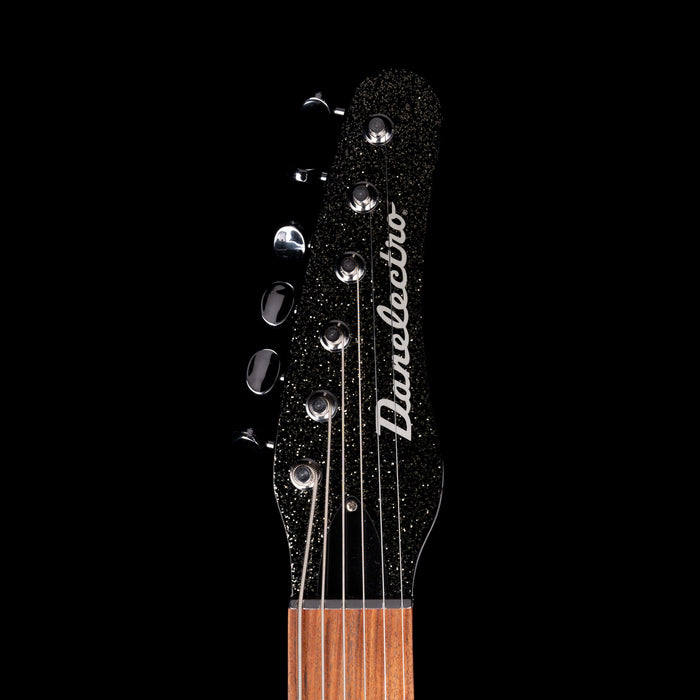 Pre Owned 1999 Danelectro ‘56 Reissue Baritone Guitar Black Metal Flake