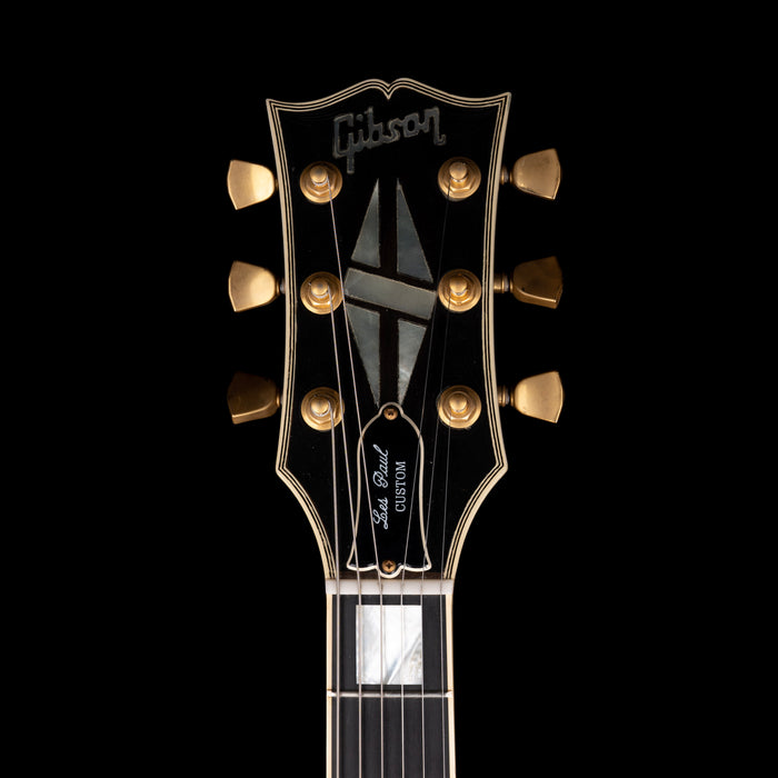 Pre Owned 1986 Gibson Les Paul Custom Ebony With OHSC