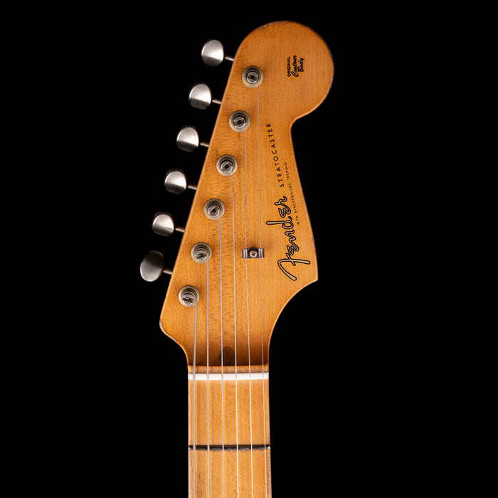 Fender Custom Shop Masterbuilt Paul Waller 1957 Stratocaster Heavy Weathered Fiesta Red With Case