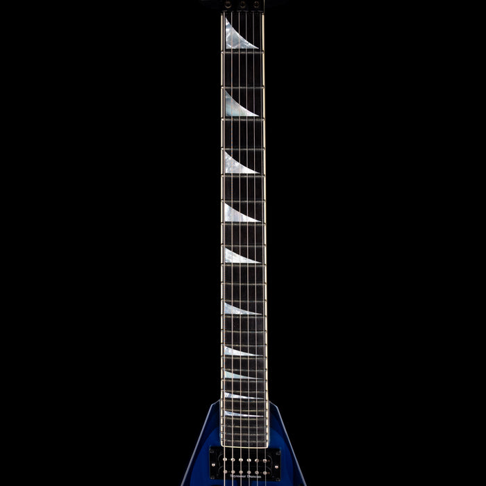Used Jackson 2000 KV2 USA Blue Ghost Flame With OHSC