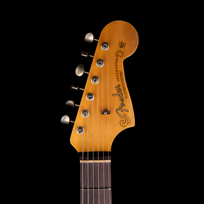 Fender Custom Shop 1958 Jazzmaster Journeyman Relic Surf Green Sparkle Burst With Case