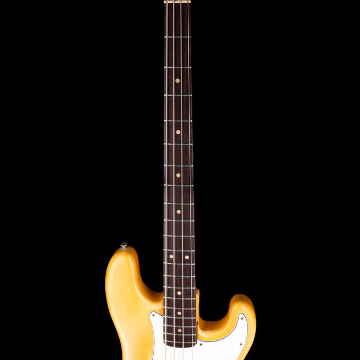 Pre Owned Vintage 1974 Fender Precision Bass Blonde With Case