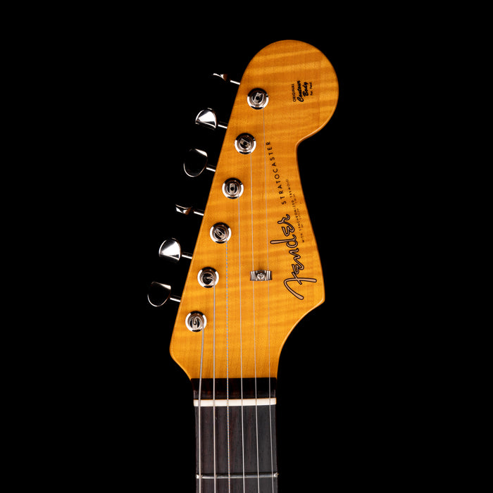 Pre Owned 2025 Fender Limited Edition American Vintage II 1961 Stratocaster AAA Flame Maple - Fiesta Red With OHSC