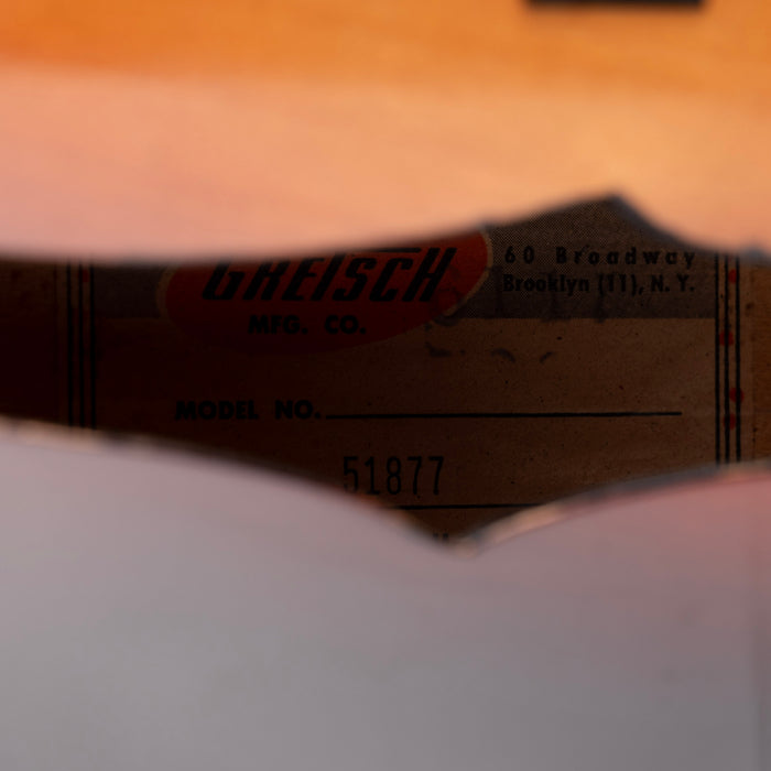 Vintage 1963 Gretsch G6117 Double Anniversary Sunburst Hollowbody Electric Guitar With OHSC