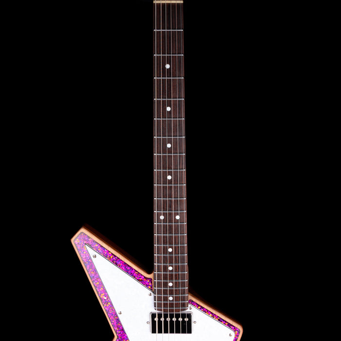 Pre-Owned 2023 Cream Guitars Voltage Standard - Purple Galaxy With OHSC