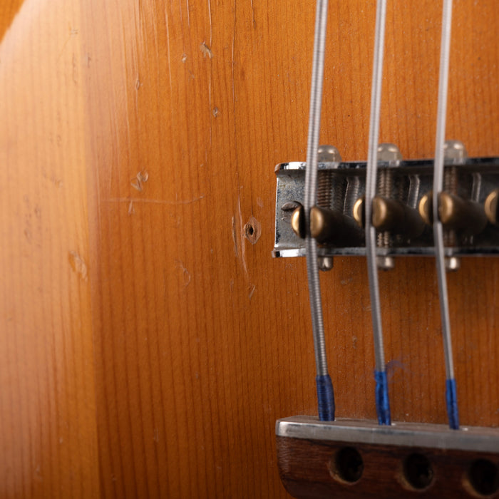 Vintage 60's Mosrite Joe Maphis Bass Natural With OHSC