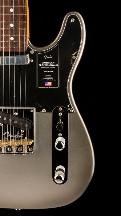 Used Fender American Professional II Telecaster Rosewood Board Mercury With Case