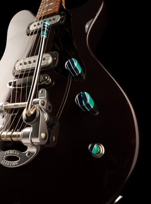 Powers Electric A-Type Amethyst Pearl Metallic with Softshell Case