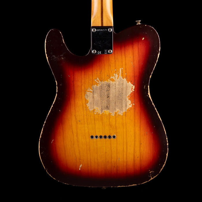 Fender Custom Shop 1958 Telecaster Heavy Relic Faded Aged Chocolate 3-Tone Sunburst
