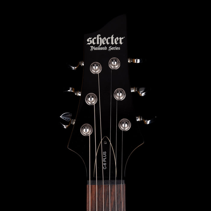 Used Schecter C-6 Plus Cherry Burst Electric Guitar