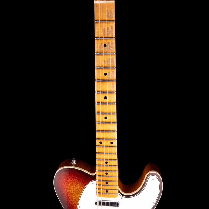 Pre Owned Fender Custom Shop Limited Edition Postmodern Telecaster Journeyman Relic 3-Tone Sunburst Sparkle With OHSC