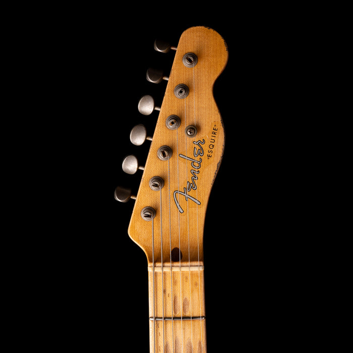 Pre-Owned 2006 Fender Custom Shop Masterbuilt Yuriy Shishkov Jeff Beck Esquire - Olympic White With Case