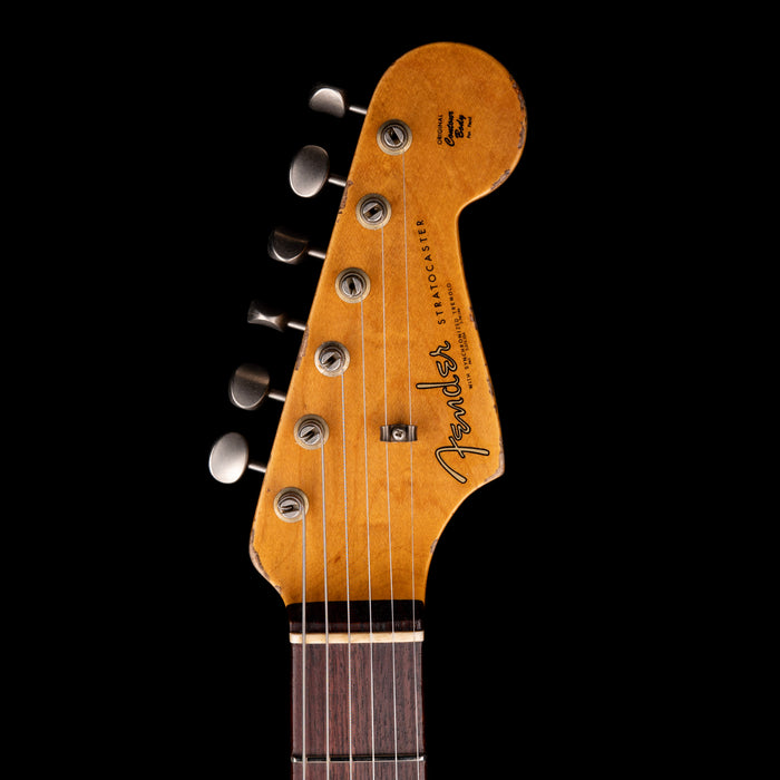 Fender Custom Shop 1962 Stratocaster Heavy Relic Sherwood Green Metallic Over Charcoal Frost Metallic