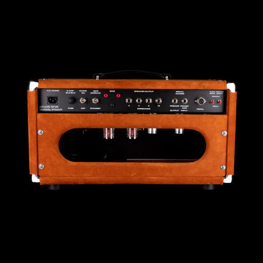 Pre-Owned  '22 Amplified Nation Bombshell 50-Watt Guitar Amp Head And 112 15-ohm 65-watt Matching Cab - Golden Brown Suede Owned by Ben Harper