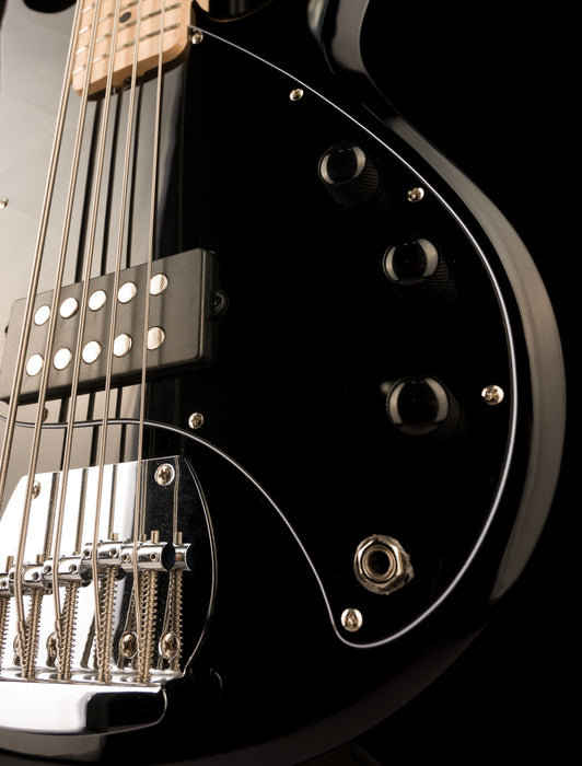 Used Sterling Music Man Sub Series StingRay 5 Black with Gig Bag