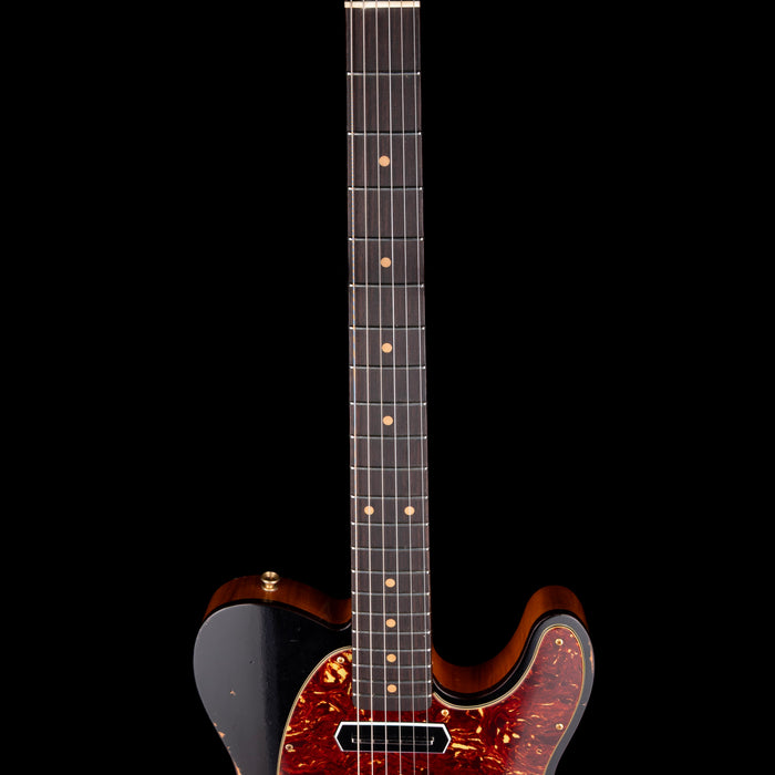 Pre Owned Fender Custom Shop Limited Edition Bow Tie Telecaster Custom Relic Black with OHSC