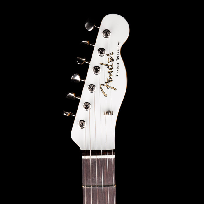 Fender Custom Shop 1962 Custom Telecaster NOS Olympic White with Black Sides