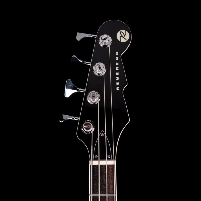 Reverend Thundergun Bass Metallic Silver Freeze with Gig Bag