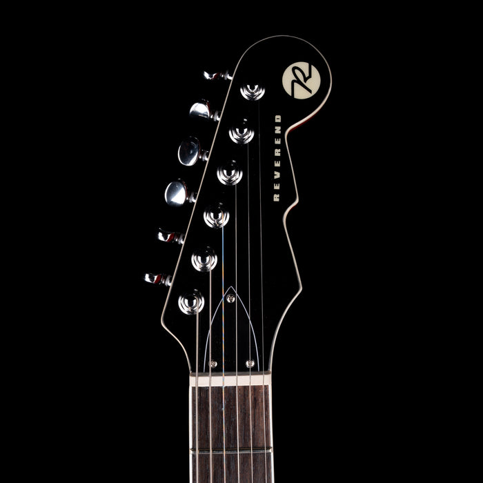 Reverend Warhawk Double Agent W Trans Cherry with Case