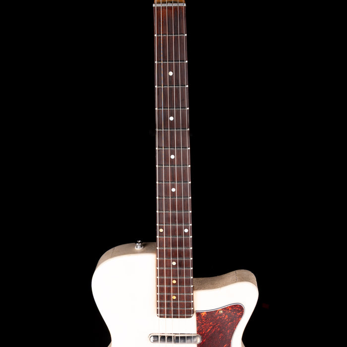 Vintage 1956 Danelectro U-2 Refinished White With Varitone Mod With Gig Bag