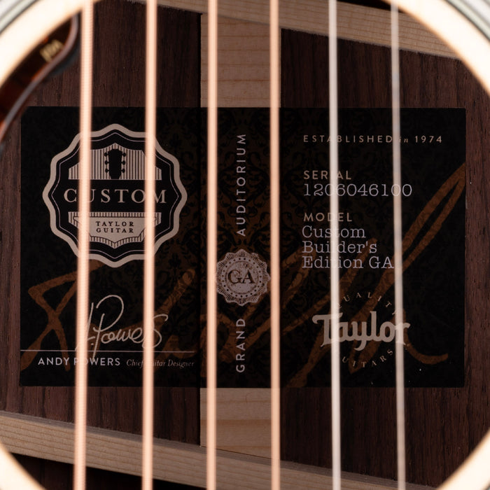 Taylor Truetone Select Builder's Edition 814ce Rosewood With Case
